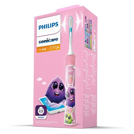 Philips | HX6352/42 | Electric toothbrush | Rechargeable | For kids | Number of brush heads included 2 | Number of teeth brushin - 3